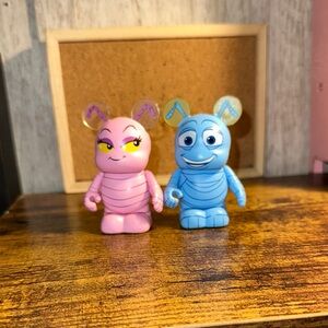 DISNEY VINYLMATION LOT OF 2 A BUGS LIFE